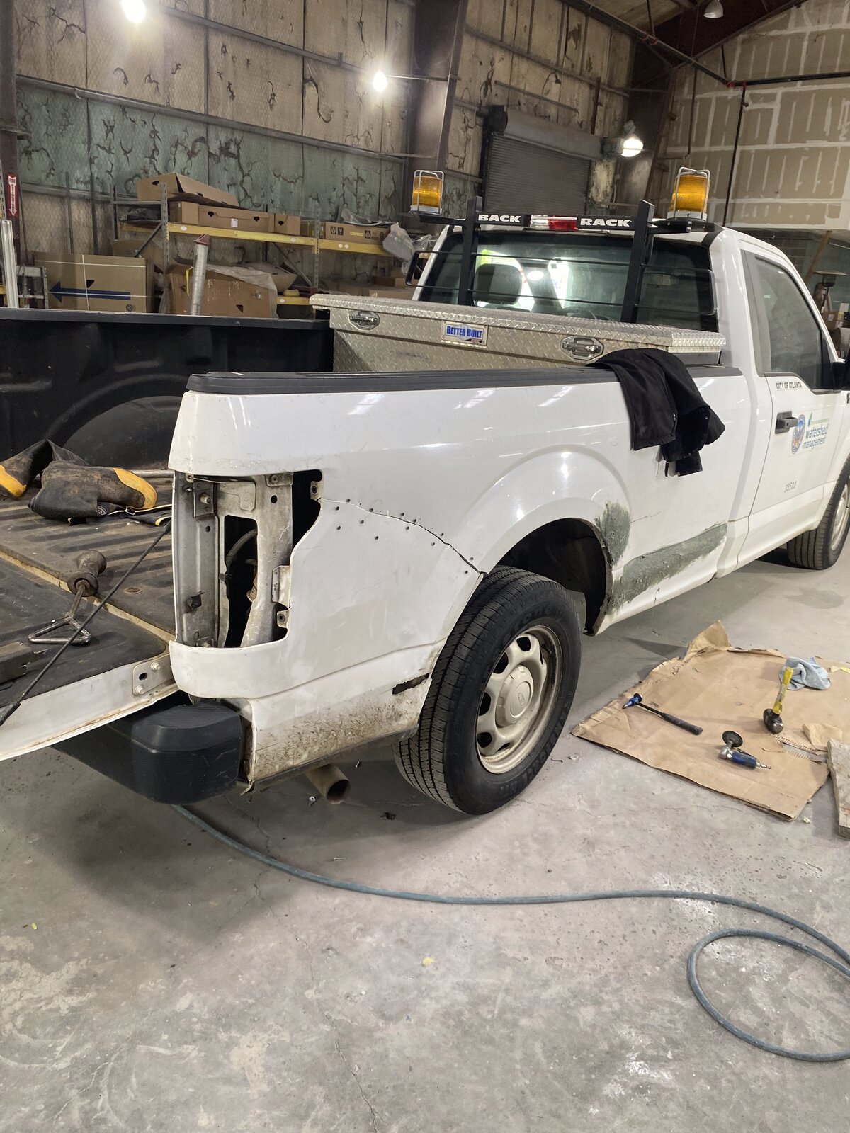 Personal vehicle repaired at Peak Performance